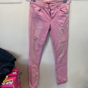 Pink pants from h&m